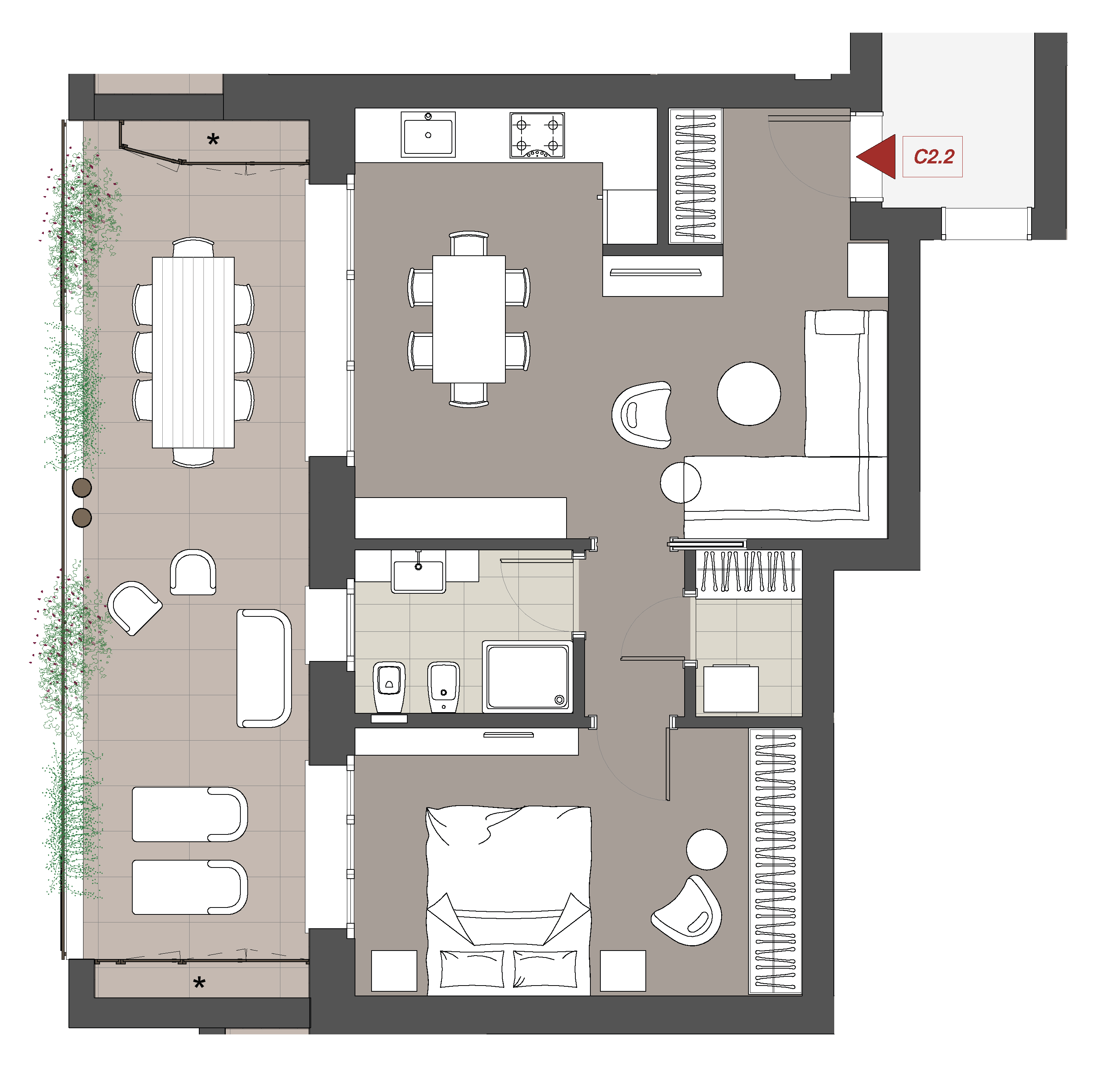 Appartamenti Quinto Garden